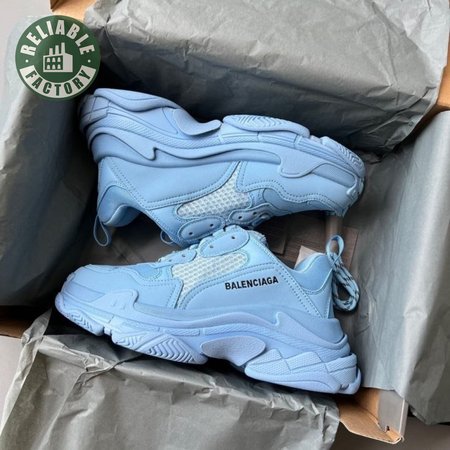 BALENCIAGA TRIPLE S TRAINER BLUE - BB205