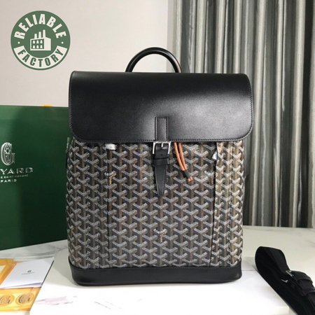 Goyard Alpin Backpack Goyardine Black