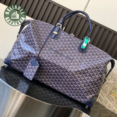 Goyard Travel Bags Boeing Duffle 55 Blue