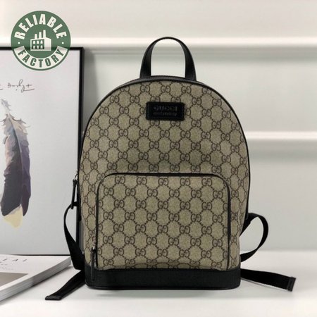 Gucci Backpack GG Supreme Small Beige/Ebony