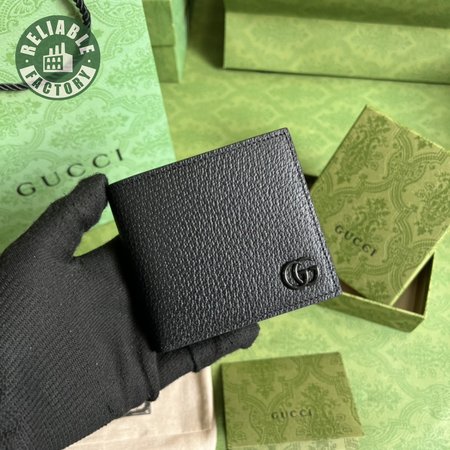 Gucci GG Marmont Leather Bi-fold Wallet