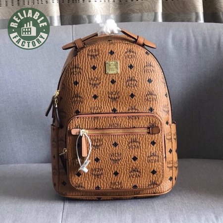 MCM Stark Side Studs Backpack in Visetos