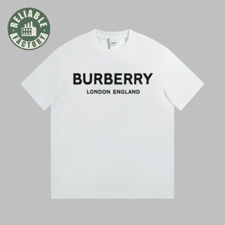 Burberry Logo Print Cotton T-shirt