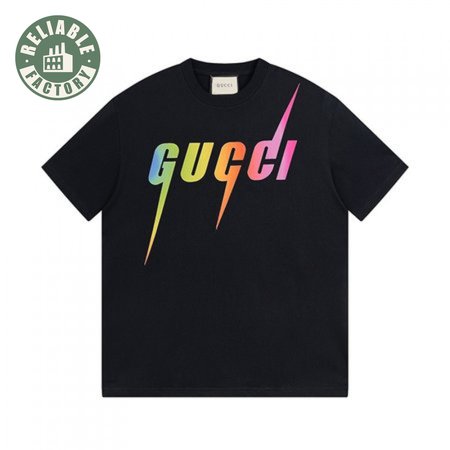 COTTON T-SHIRT WITH GUCCI BLADE PRINT