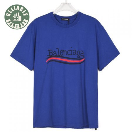 Balenciaga Political Embroidered Cotton t-shirt