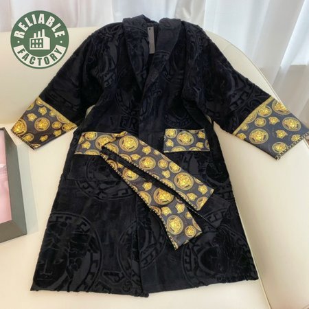 Versace Baroque Bathrobe Women And Men