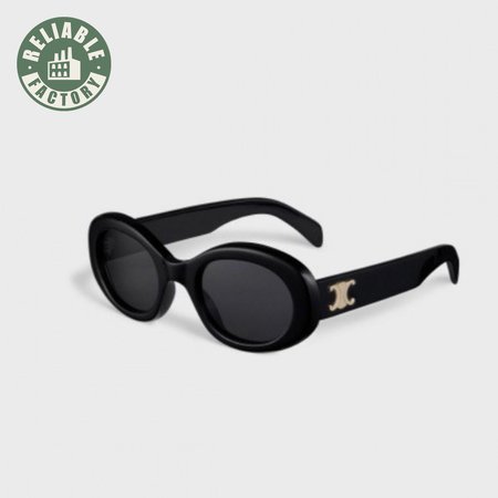 CELINE Acetate Triomphe 01 Sunglasses CL 40194U Black