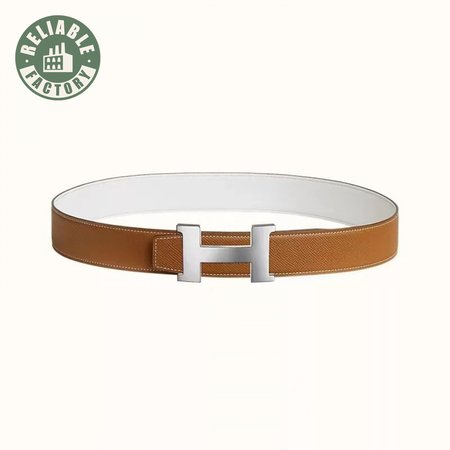 Hermes Constance Touareg Belt Buckle & Reversible Leather Belt 38mm