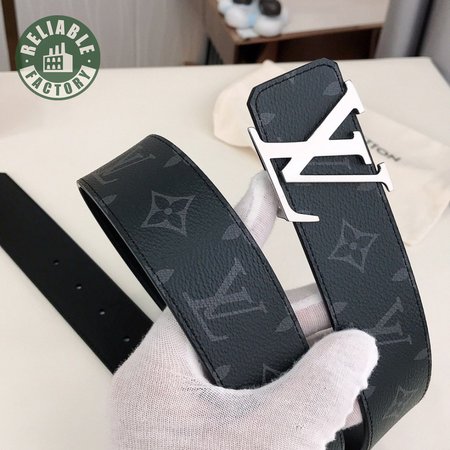 initiales belt monogram eclipse black/gray