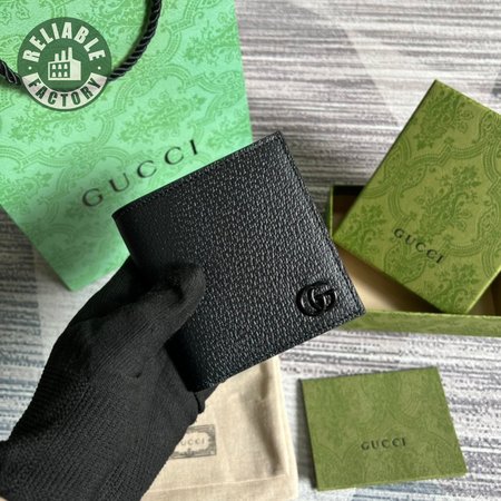 Gucci GG Marmont Leather Bi-Fold Wallet