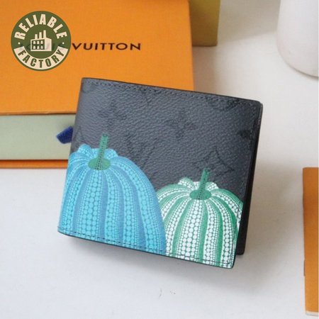 x YK Slender Wallet Pumpkin Print