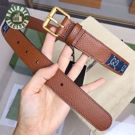 Gucci Belt With Square Buckle - BEL16