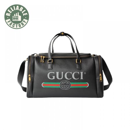 Men'S Gucci-Print Leather Duffel Bag - GDB57