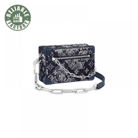 mini soft trunk monogram tapestry canvas lmb040