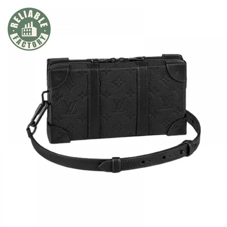 soft trunk wallet taurillon monogram leather lmb015