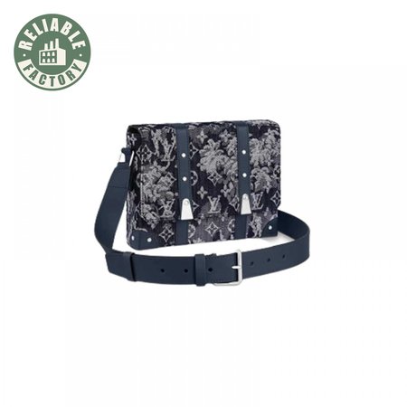 trunk messenger monogram canvas lmb025
