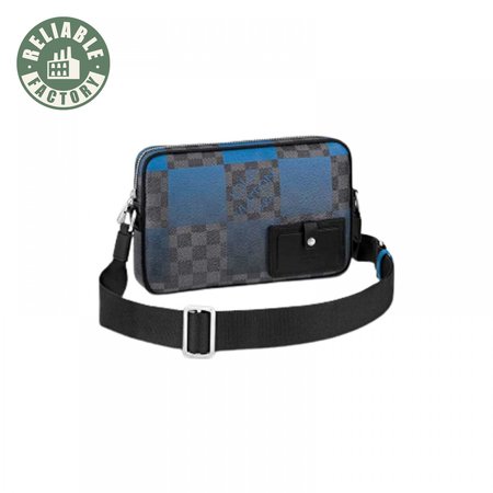 alpha messenger damier graphite canvas lmb063