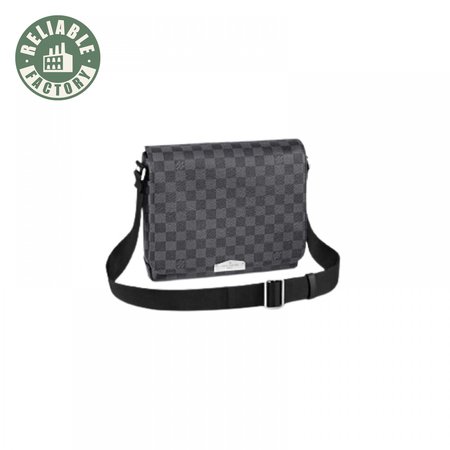 district pm damier graphite canvas lmb030