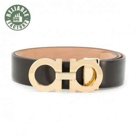 SALVATORE FERRAGAMO DOUBLE GANCIO BELT - B29