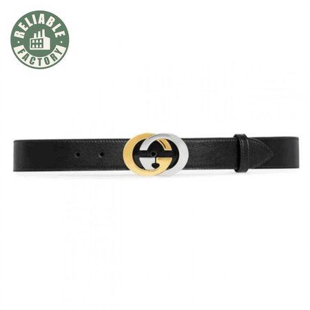 GUCCI BELT WITH INTERLOCKING G BUCKLE - B36