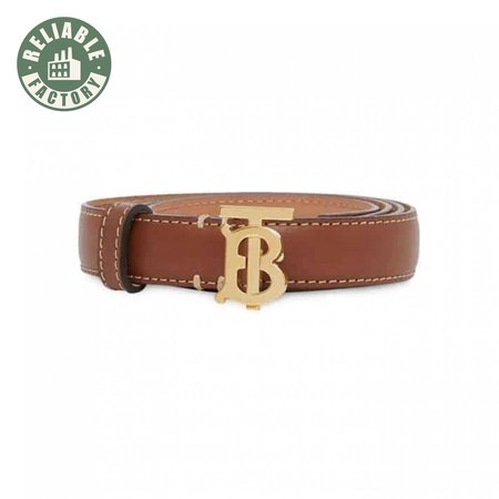 BURBERRY MONOGRAM MOTIF BUCKLE BELT - B32