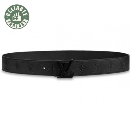 shape belt monogram shadow 40 mm black - b113