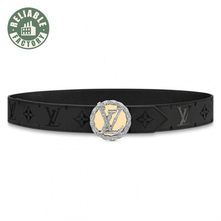 circle plate 35mm reversible belt - b155