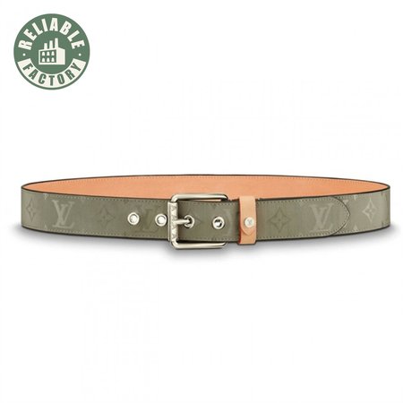 belt voyager monogram 35mm grey - b148