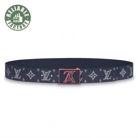 belt metropole monogram upside down ink navy - b132