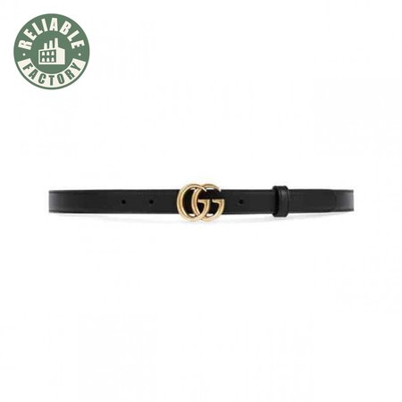 GUCCI BLACK GG MARMONT BELT 30MM - B30