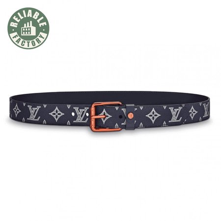 belt voya.ger monogram upside down ink na.vy - b99