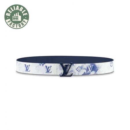 shape 40mm reversible belt watercolor blue - b80