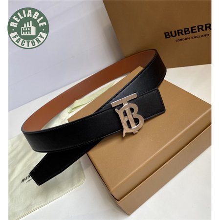 burberry B buckle belt