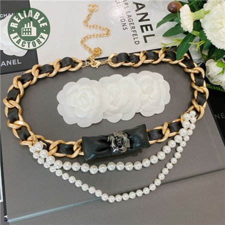 chanel camellia belt