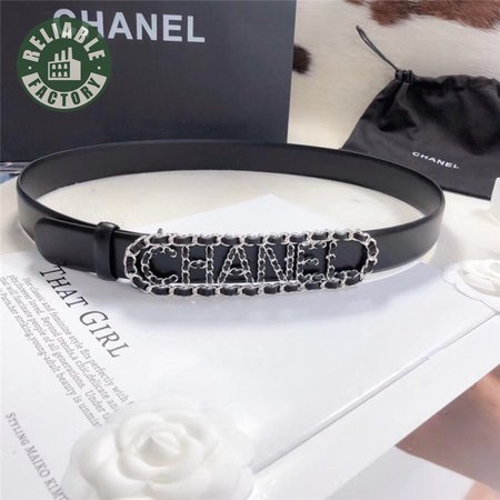 chanel color belt