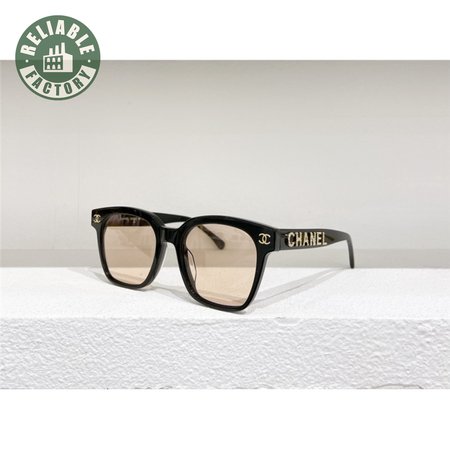 chanel logo sunglasses
