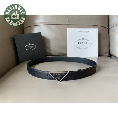 Prada saffiano 30mm leather belt