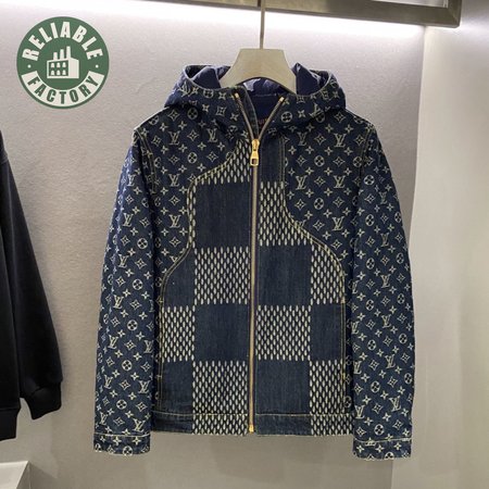 giant damier down jacket mc330178