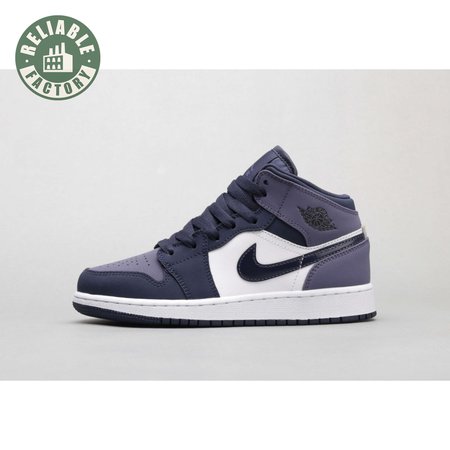 Air Jordan 1 Mid Obsidian Sanded Purple 36-46