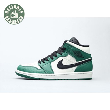 Air Jordan 1 Mid Pine Green Unisex