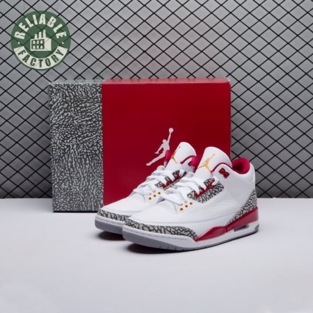 Jordan 3 Retro Cardinal Red CT8532-126 Unisex
