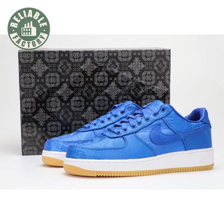 Nike CLOT X Air Force 1 (Blue) Unisex