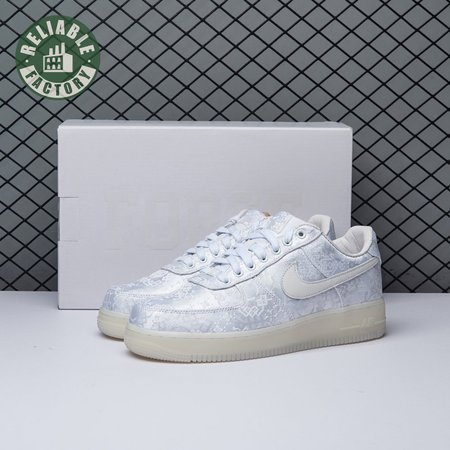 Nike CLOT x Air Force 1 White AO9286-100 Unisex