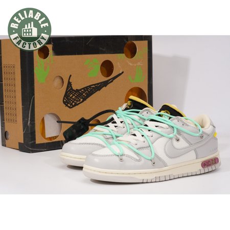 OFF WHITE X NK Dunk Low "The 50" (NO.04) Unisex
