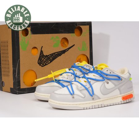 OFF WHITE X NK Dunk Low "The 50" (NO.10) Unisex
