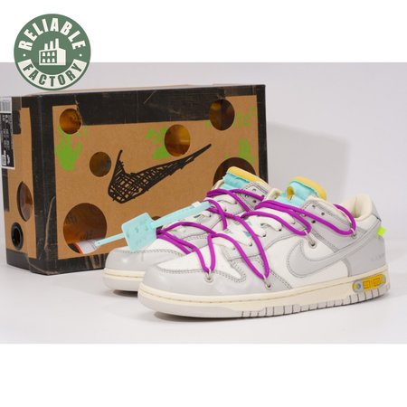 OFF WHITE X NK Dunk Low "The 50" (NO.21) Unisex