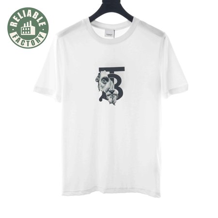 BALENCIAGA ANGEL PRINT CREW NECK T SHIRT