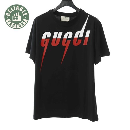 GUCCI PRINT T SHIRT WHITE - RED GC29