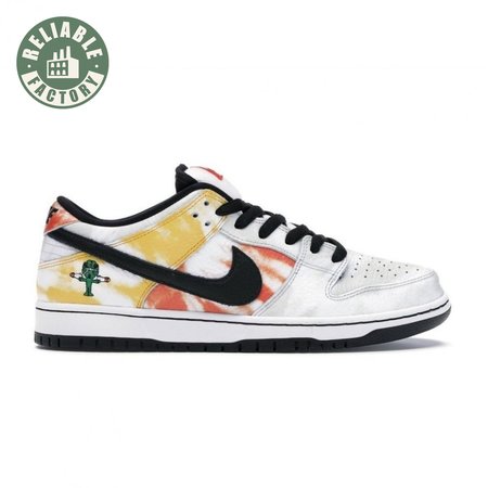 Dunk SB Low 'Tie-Dye Raygun - White' Men's