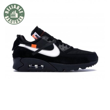 Off-White x Air Max 90 'Black' Unisex